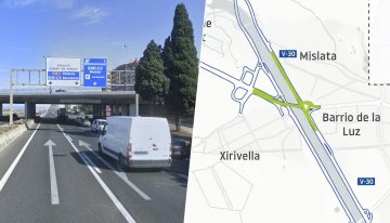 Los atascos en Valencia son un infierno. Y un puente sobre el Turia aspira a resolver el caos entre la V-30 y la A-3