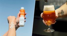 Tomarse una cervecita bajo el sol era el problema. El lúpulo residual de fabricarla es la solución