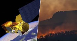 El satélite que detecta incendios antes que los bomberos tiene un problema: tiene que esquivar basura espacial y está dejando puntos ciegos en el mapa