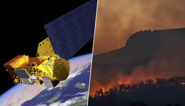 El satélite que detecta incendios antes que los bomberos tiene un problema: tiene que esquivar basura espacial y está dejando puntos ciegos en el mapa