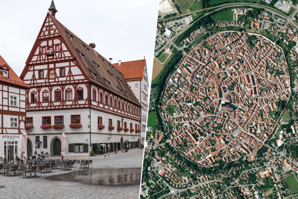 Hay una ciudad medieval en Alemania construida en un cráter de meteorito. Sus muros esconden 72.000 toneladas de diamantes 