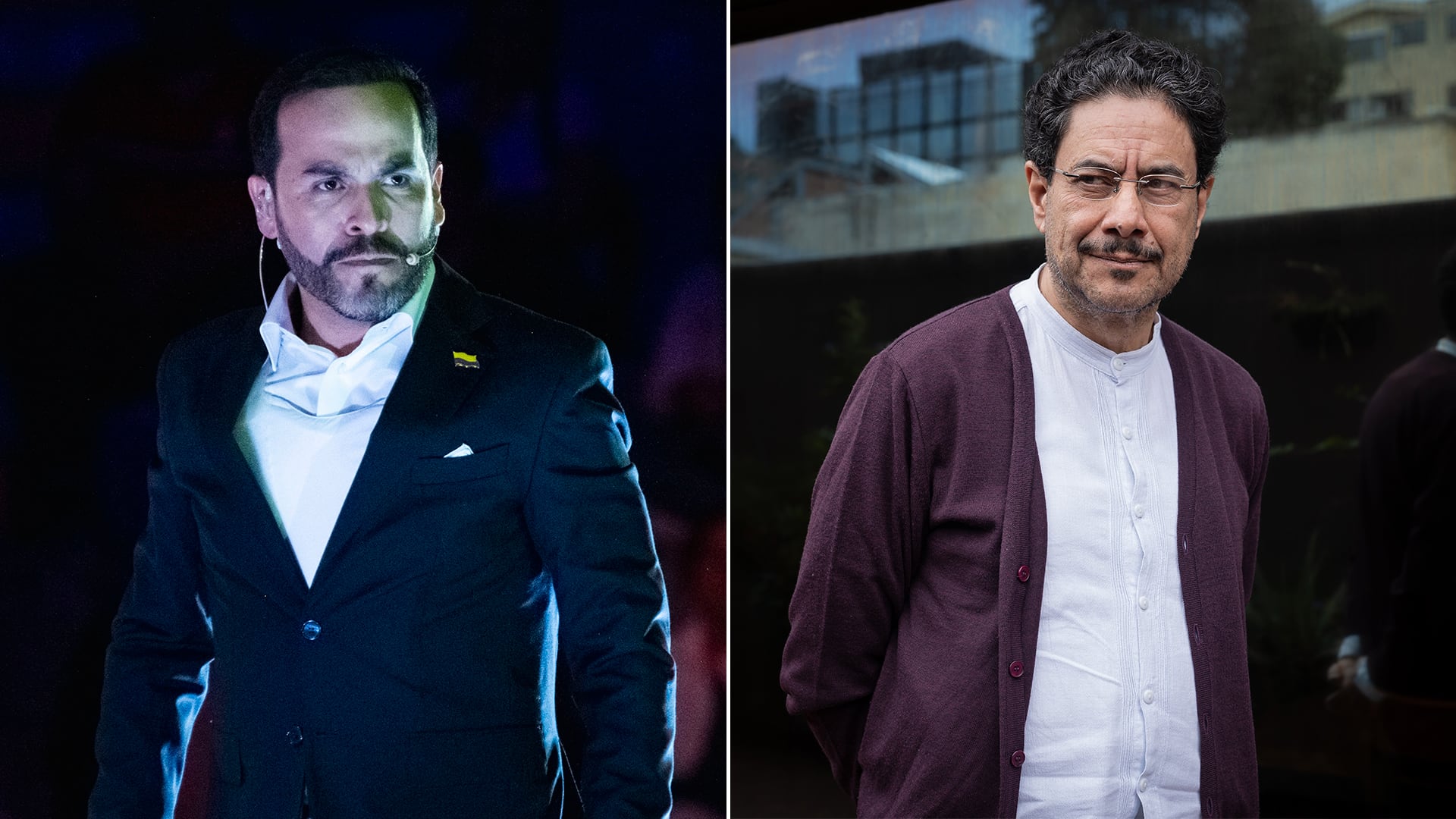 Abelardo de la Espriella e Iván Cepeda.