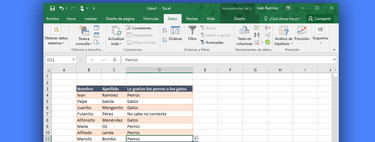 Cómo crear una lista desplegable en Excel