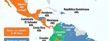 La reducción de jornada a 40 horas ha situado a México en un lugar inédito: el top 3 de Latinoamérica con la jornada más corta