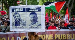 El activista español de la flotilla Saif Abukeshek llega a Barcelona tras su liberación por Israel