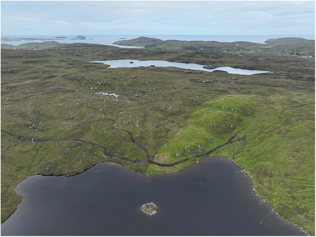 Artificial Island In Scottish Loch 2 Jpg