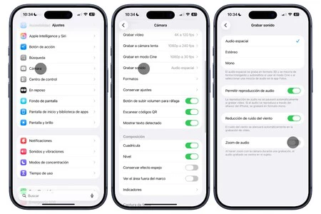 Ajuste De Zoom De Audio En Ios
