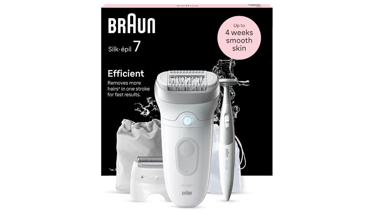 Depiladora eléctrica para ella Braun Silk-épil 7.