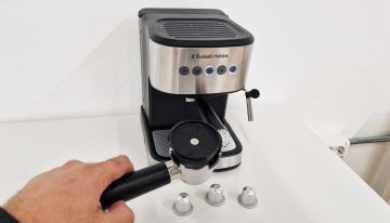 Pruebo la cafetera de Russell Hobbs que funciona con café molido y cápsulas (y es más barata de lo que parece)