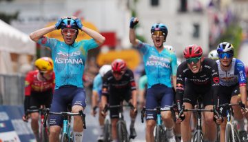 El uruguayo Thomas Silva sorprende en Veliko Tarnovo y se viste de líder en el Giro de Italia