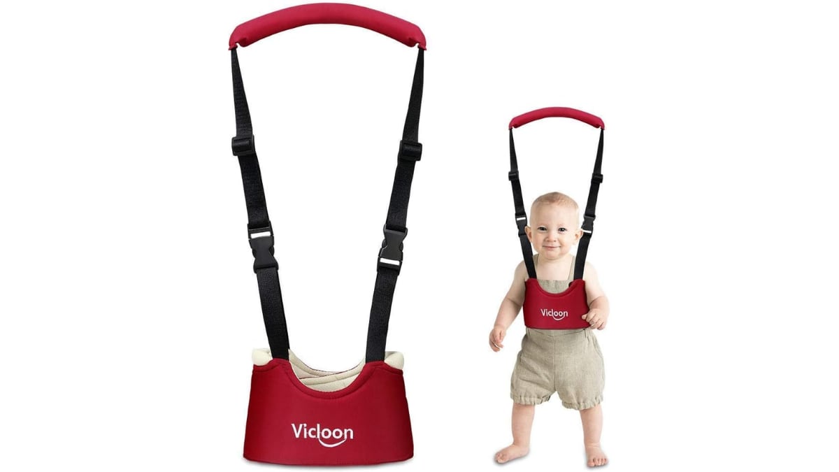 El andador con tirantes para bebé más vendido en Amazon.