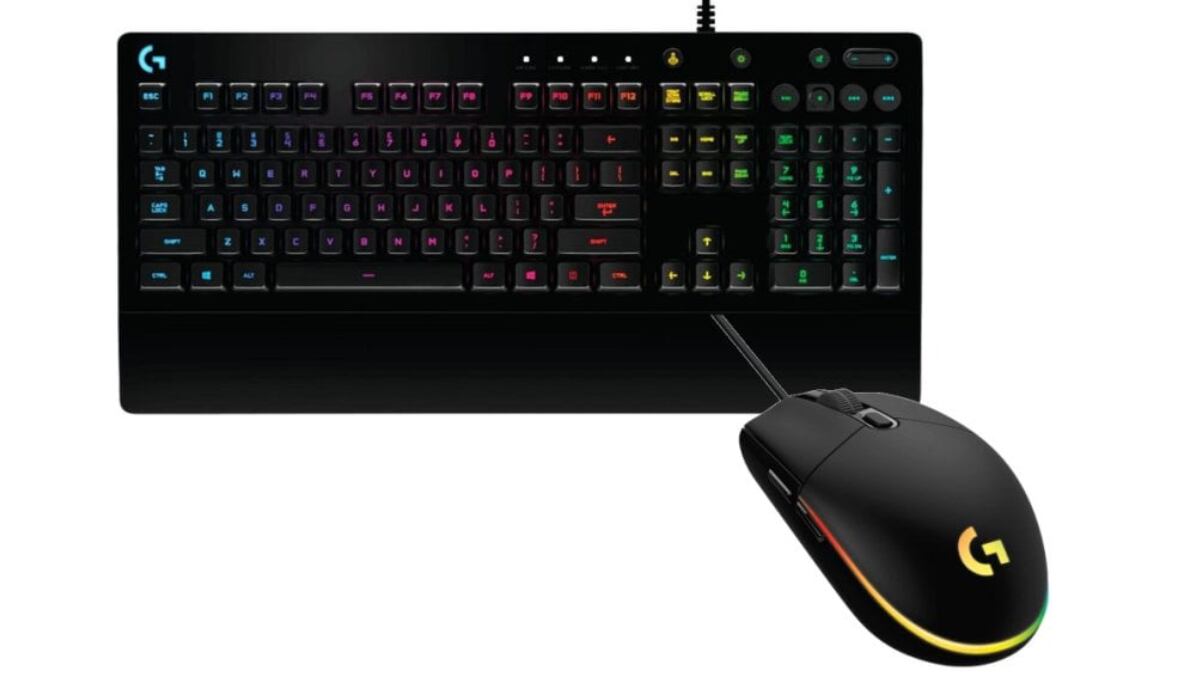 Teclado 'gaming' Prodigy con ratón incluido, de Logitech