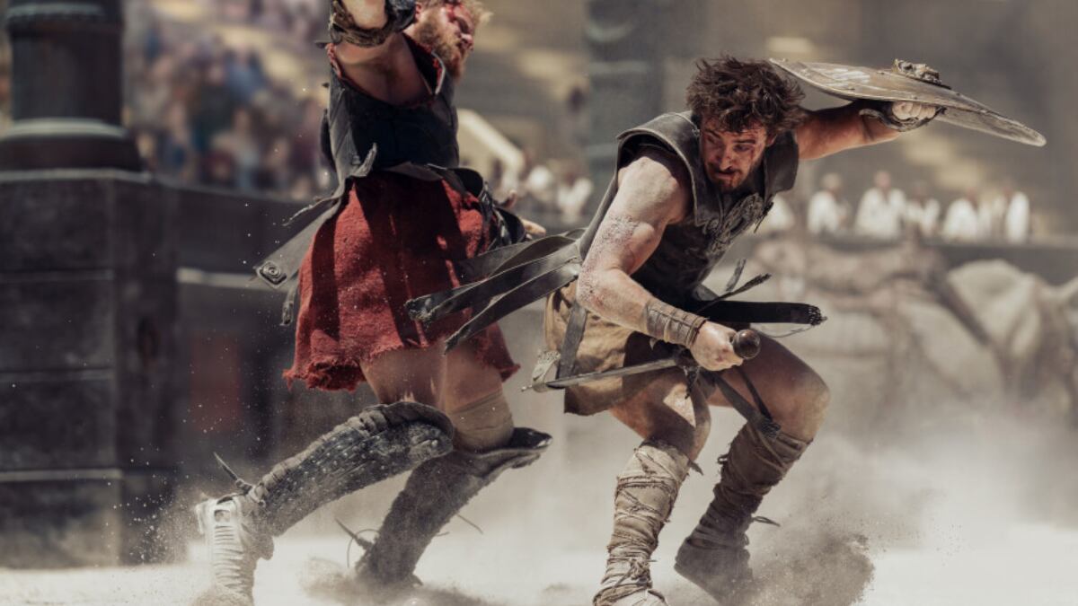 Imagen promocional de la película 'Gladiator II', que se emitirá en Movistar Plus+ en mayo.