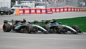 Arañazos en Mercedes: pole para Russell en Canadá, tras enzarzarse cera con Antonelli