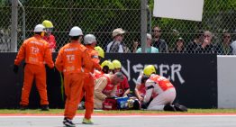 Un espeluznante accidente en el GP de Catalunya de MotoGP termina con Alex Márquez en el hospital