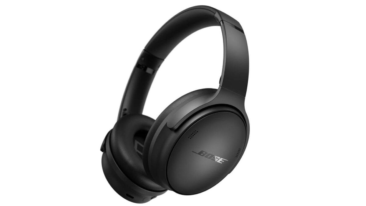 Auriculares inalámbricos de diadema con cancelación de ruido, de Bose.