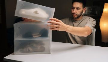 Plegable, apilable y con ventilación: el organizador de zapatos que se adapta a cualquier espacio