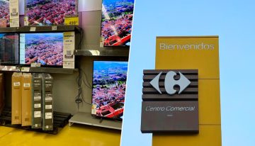 Carrefour está liquidando este fin de semana una tele QLED de 55 pulgadas ideal para salones pequeños. Así, sale por menos de 250 euros
