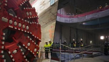 La tuneladora Mayrit ha cruzado bajo el Manzanares y la M-30: así ha llegado once días antes de lo previsto a su primera gran parada