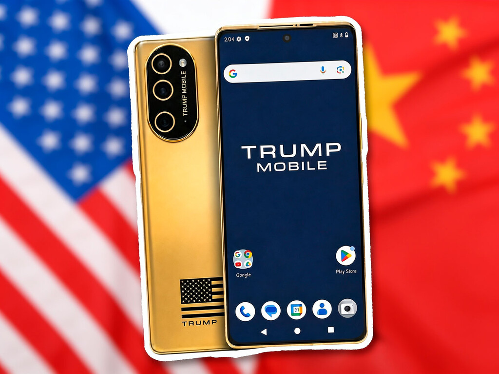 El Trump Mobile T1 quería ser el móvil americano por excelencia. Ha resultado ser un móvil absolutamente chino