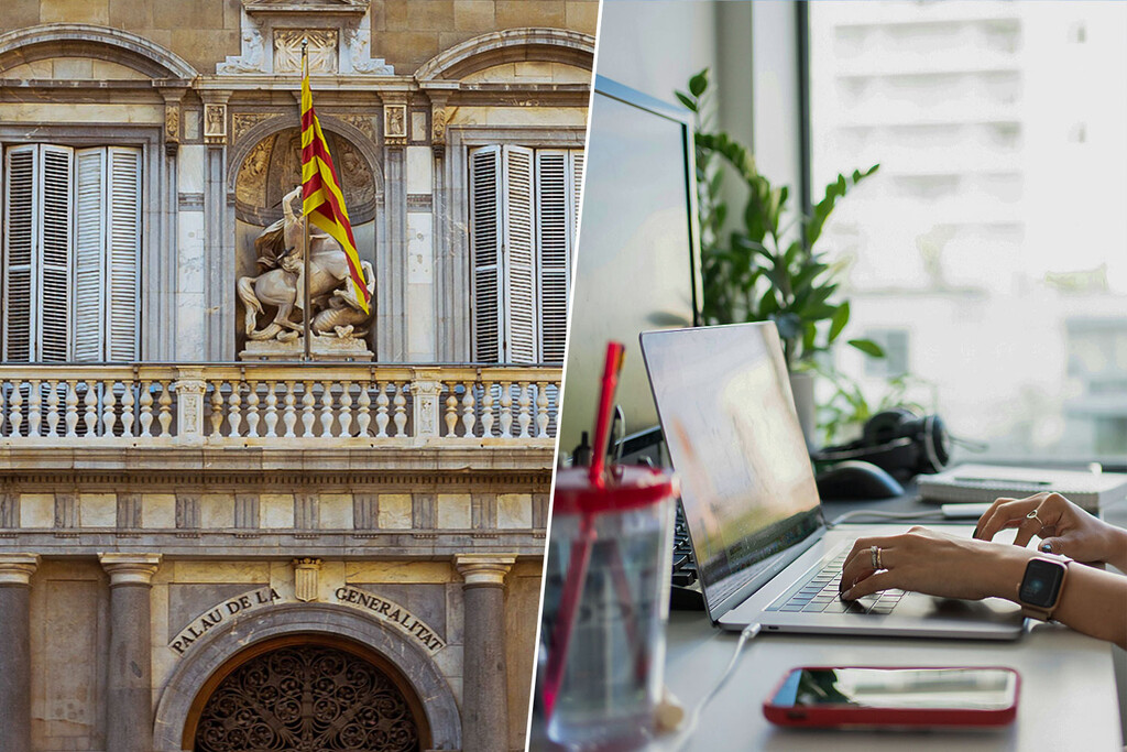 Catalunya tiene una idea para que sus funcionarios abandonen el teletrabajo: pagarles un extra por volver a la oficina 
