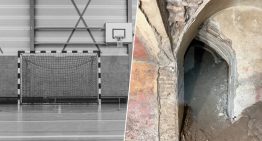 Entre burpee y burpee, unos chavales acaban de encontrar una lujosa mansión del Imperio Romano bajo su gym
