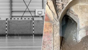 Entre burpee y burpee, unos chavales acaban de encontrar una lujosa mansión del Imperio Romano bajo su gym