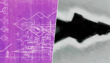 Una extraña imagen térmica en Área 51 ha rescatado una idea olvidada de 1983: el caza imposible «árbol de Navidad»