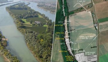 Creíamos que era un meandro del Rin. En realidad era un enorme canal de agua romano que sobrevivió 300 años a la caída del Imperio