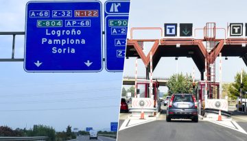 El País Vasco sumará el segundo peaje sin ventanillas de España: te registras o pagarás la multa en la AP-68