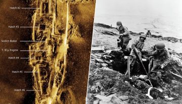 Hace 80 años un destructor estadounidense atacó lo que creía un submarino enemigo. Acabamos de descubrir que era un barco hundido