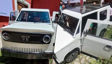En Tlaxcala, México, ya tienen su propio coche eléctrico: se carga con el sol y cuesta menos de 100.000 pesos