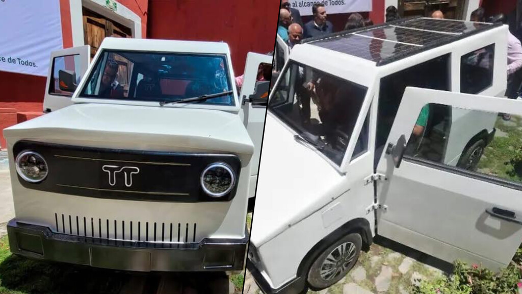 En Tlaxcala, México, ya tienen su propio coche eléctrico: se carga con el sol y cuesta menos de 100.000 pesos 