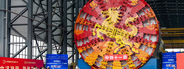 Con 3.500 toneladas y 15 metros de diámetro, China ya tiene la mayor tuneladora del mundo para trenes de alta velocidad