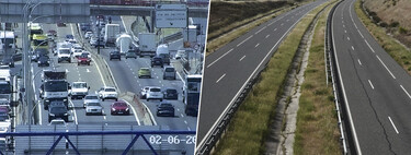 España tiene una carretera completamente colapsada y otra completamente vacía. Discurren paralelas y llegan al mismo sitio