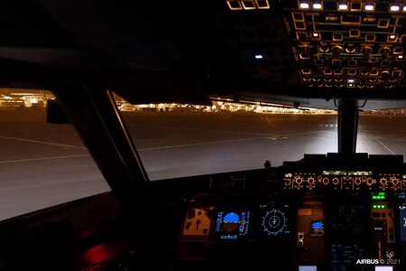 Airbus Avion Aterrizaje