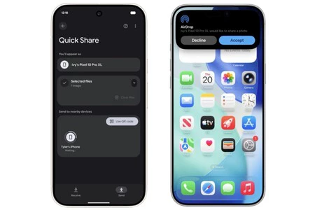Quickshare Y Airdrop