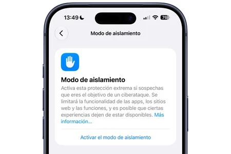 Modo Aislamiento