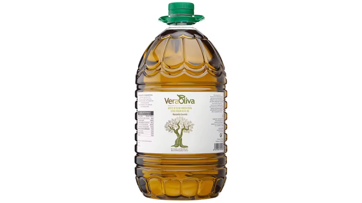Garrafa de 5 litros de aceite de oliva virgen extra VeraOliva.