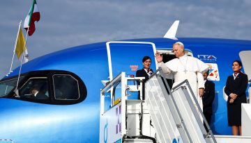 Visita del papa León XIV, en directo | Sale el avión del Papa rumbo a Madrid