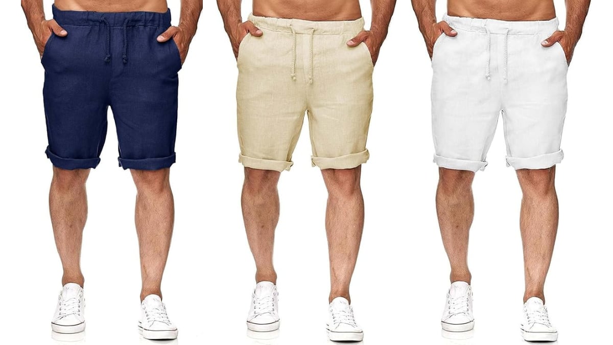 Pantalones de lino.