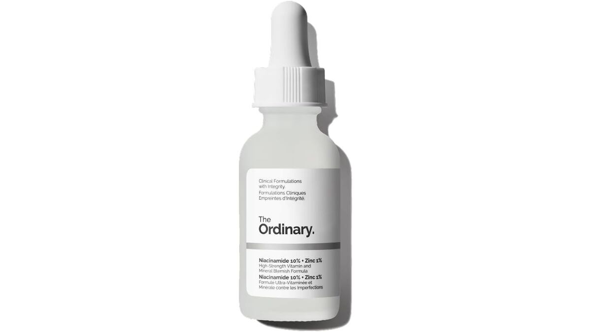 Sérum The Ordinary Niacinamide 10% + Zinc 1%.