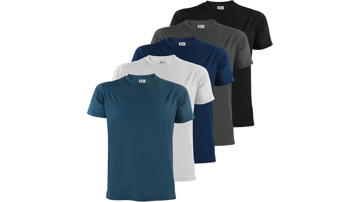 Juego de camisetas de manga corta.