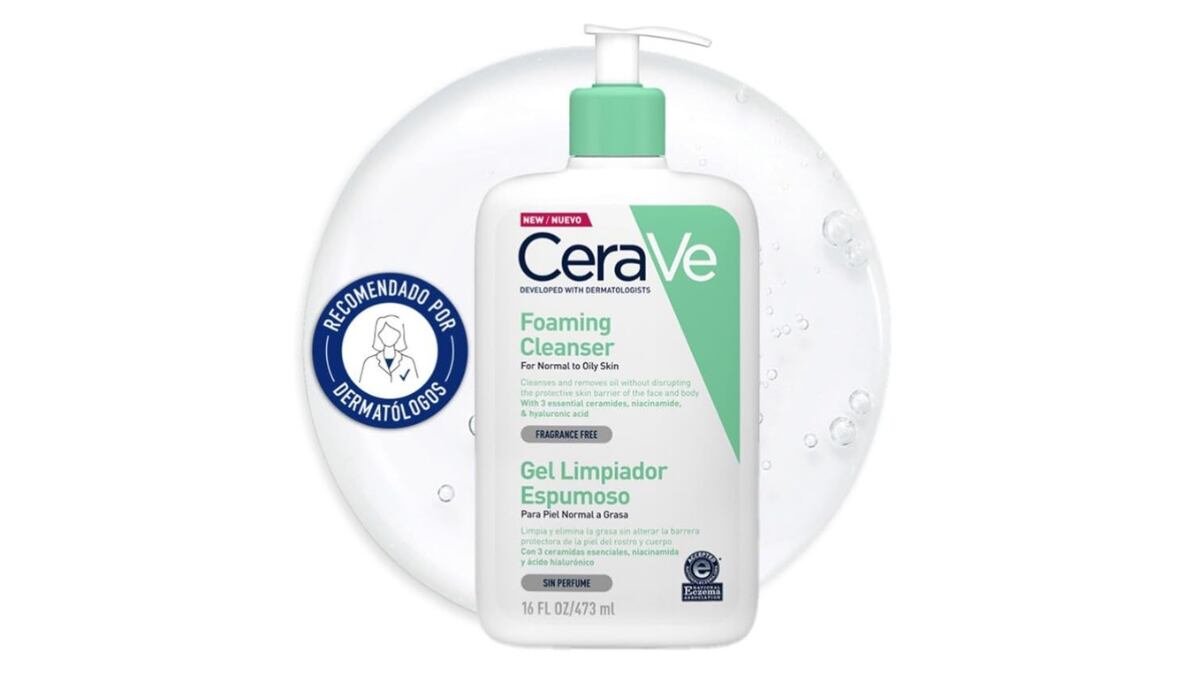 Limpiador Foaming Cleanser CeraVe.