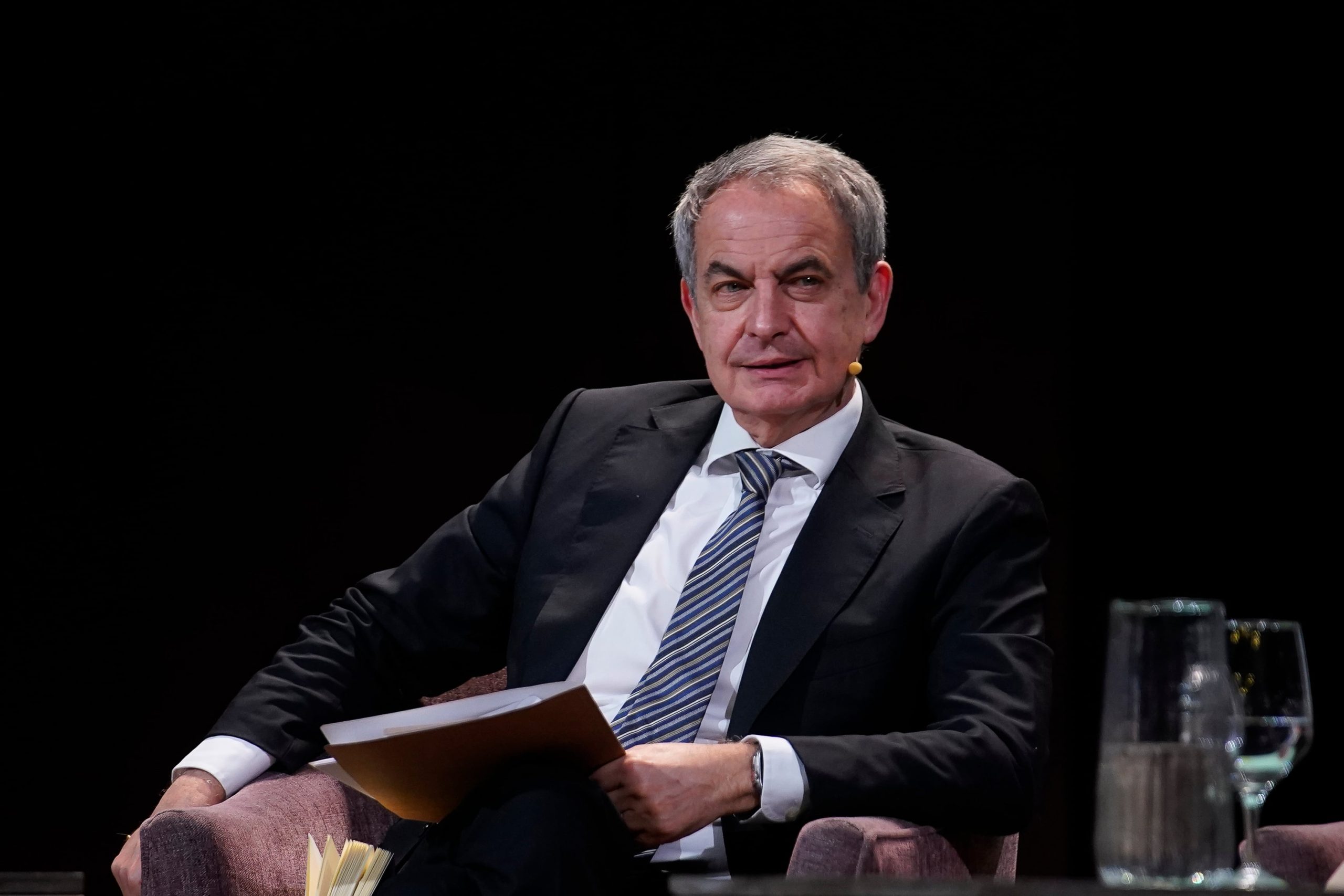 El expresidente José Luis Rodríguez Zapatero, en un acto a principios de 2026.