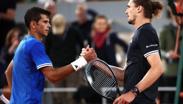 Jódar sucumbre a la majestuosidad de Zverev en Roland Garros