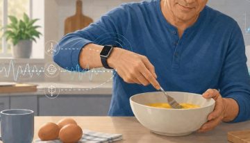 Una tarea sencilla, como batir un huevo durante un minuto, permite analizar alteraciones asociadas al Parkinson