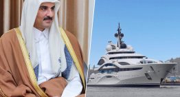 El superyate del emir de Catar necesitaba algunos arreglos. Solo darle una manita de pintura ya cuesta 13 millones de euros