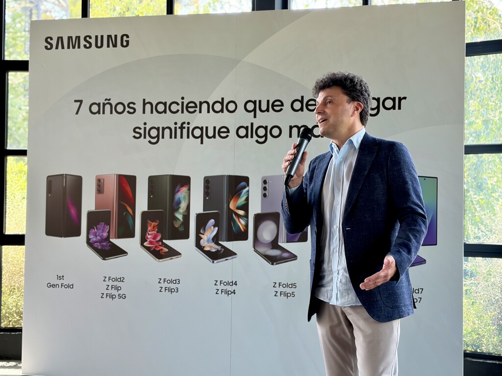 David Alonso, VP de Samsung España: “El 93% de todos los plegables que se han vendido en España son Samsung” 