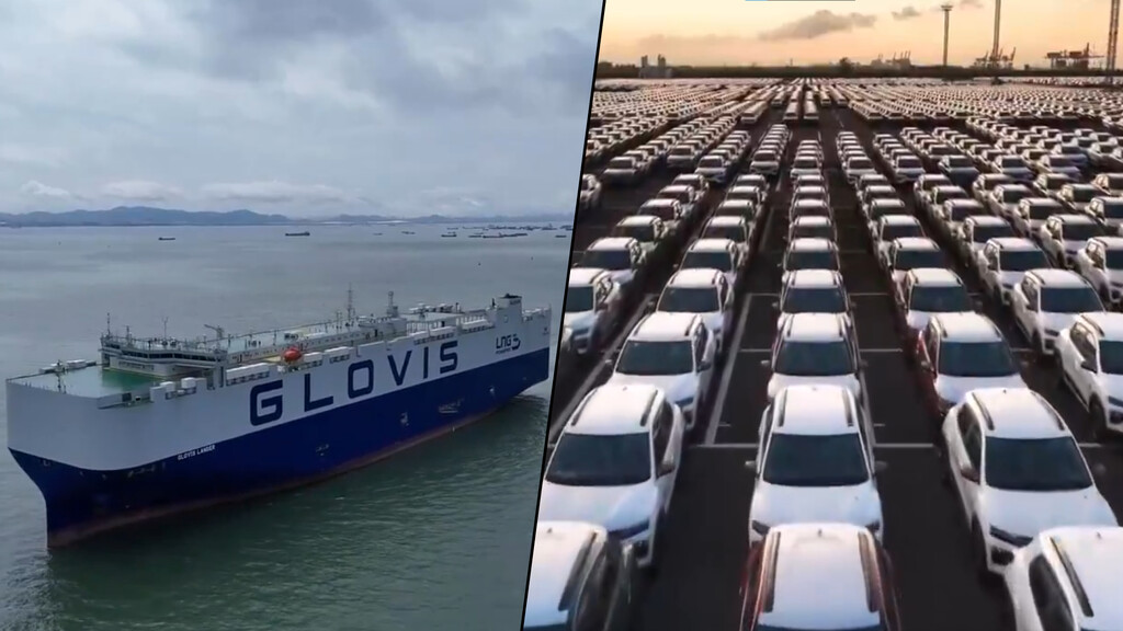 De depender de Corea del Sur y Japón a crear megabuques propios: así es como China domina el transporte marítimo de coches 